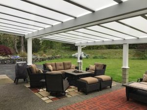 Beautiful Patio Cover installed in Enumclaw