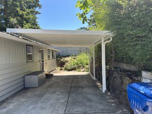 V Pan Cover With Smooth White Finish In Seattle